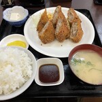 どさん子 山鹿店 - チーズかつ定食大盛り