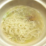 みかみ - 白貝・北寄貝・ホタルイカの貝ダシしゃぶしゃぶ ＆ そうめん