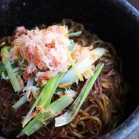 蟹と自家製XO醤の焼きそば