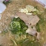 江ちゃんラーメン - クラッシュ＆ゴマ…完成