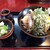 そば処あおき - 料理写真:天おろしそば。そばに大根おろし出汁をぶっかけるのではなく、「ざるそばの様に、そばをつけて食べて下さい」とスタッフさんから。天ぷらが最後までサクサクで食べられるからとの事でした。