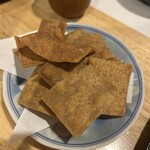 よしじ - 先ほどの蕎麦チップと、使ってる蕎麦粉が違います！！