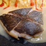 創作ダイニングR.A.M - 魚介香るホワイトソース　イサキのソテーを添えて