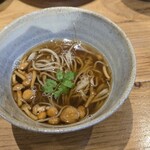 天蕎麦や 月を忘れてゐた - 