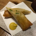 あじのマイケル - 青椒肉絲の春巻き