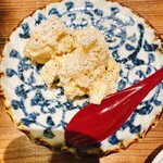 あじのマイケル - アンチョビと卵の入ったポテトサラダ