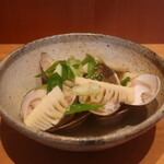 こころや - 蛤と竹の子酒蒸し