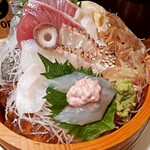 酒と食遊人 みなと - 刺身桶盛り