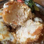 ラ・フェスタ - チーズ焼きカレー カニクリームコロッケ
