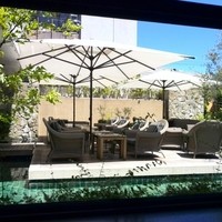 CICADA - テラスの見える、店内のカウンター席がオススメ！