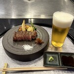 銀座 和牛鉄板焼 USHIGAMI - 