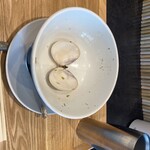 なにわ麺次郎 雅 - 完食！