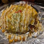 粉ひで - オムお好み焼きは人気のメニューだと思います