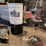 博多小皿鉄板 べっぴんしゃん - グラスワイン赤　Napa Cabernet Sauvignon