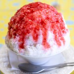 なめがたかき氷店DAICHI - 料理写真:2025.4 生いちごミルク（880円）