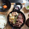 eggg Cafe - 仙台牛のすき焼き