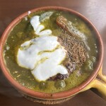 カフェモンキーバー - ポパイカレーハンバーグ