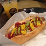 タリーズコーヒー - ボールパークドッグ・アボカドとフルーツスクイーズ