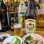 北浦酒店 - カツオのタタキ　たこブツ