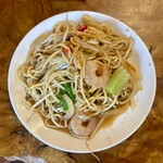 寶島懷舊食堂 - 鮮蝦仁肉絲炒麺 NT$130