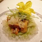 トムクリオーザ - 海水雲丹と胡瓜の冷製カッペリーニ