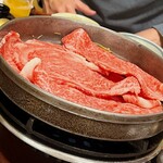 牛銀本店 - 二枚目の投入