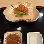 山玄茶 - 桜海老のかき揚げ