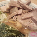 くり山 - 2014.4.25　中華そば＋チャーシュー　700円+300円