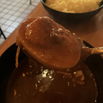 スーラジ - 玉子も埋もれてました