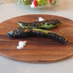 カフェ　ランプ - そら豆の焼いたやつ