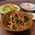 焼肉 辛元 - ごちゃ混ぜナムル　これ必須です