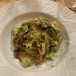 forare - 蛍烏賊のタリアッテレ蕗のとうの苦味が美味しい