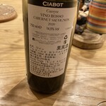 forare - イタリア産赤ワイン、カベルネソーヴィニヨン