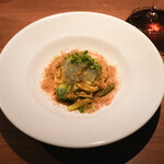 BOTTEGA - Taliolini with Fresh Shirasu and Bottarga