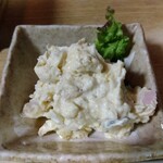 とん八 - ポテトサラダ(ハーフ) 300円(税込)(2025年4月18日撮影)