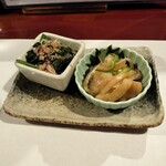 地雷也 - お通し