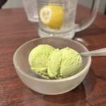 焼肉 辛元 - 抹茶アイス　これとは別に黒糖きな粉抹茶　これもおすすめしますよ