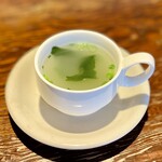 樽源 - セットのわかめスープ