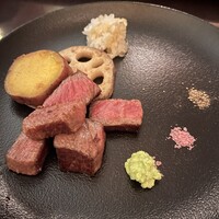 麻布十番 鉄板焼 楼漫亭 - 