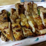 とん八 - 鶏肉のにんにくこしょう焼き 480円(税込)(2025年4月4日撮影)