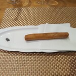 アル・ケッチァーノ  - 稚鮎のフリット　　稚鮎の柔らかさとおいしさを生かし切ったと思います。