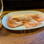 扇八 - 確か  サルエビと言ったような  エビザッコ (芝エビみたい)