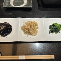 うしごろ 貫 恵比寿本店 - 前菜3種