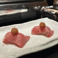 うしごろ 貫 恵比寿本店 - 炙り握り