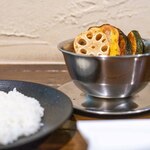 一文字カリー店 - 2025.4 ヤサイ 3番（1,300円）