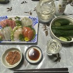 おさしみの店 魚七 - 酒と摘み