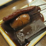 山本屋総本家 - 味噌おでん：４２０円