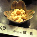 紅葉寿司 - 白子ポン酢