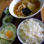 福山食堂 - ラーメン定食