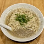 中華そば ココカラサキゑ - 焼き伊吹いりこのかけそば 1500円　※限定　終売